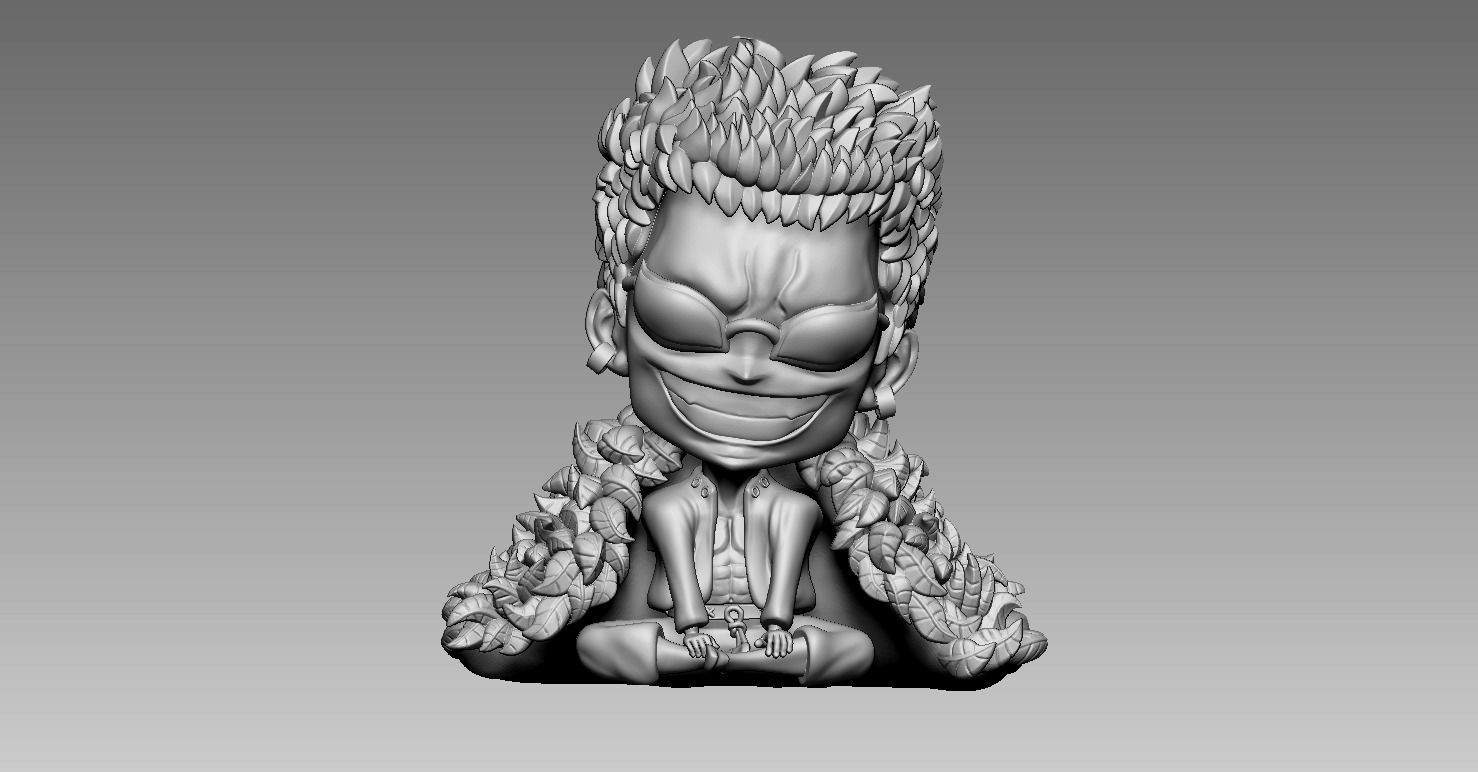 Doflamingo One Piece  Character  3D print model_5