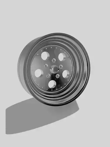 15inch Dragway Indy wheels with 3 offsets  3D print model