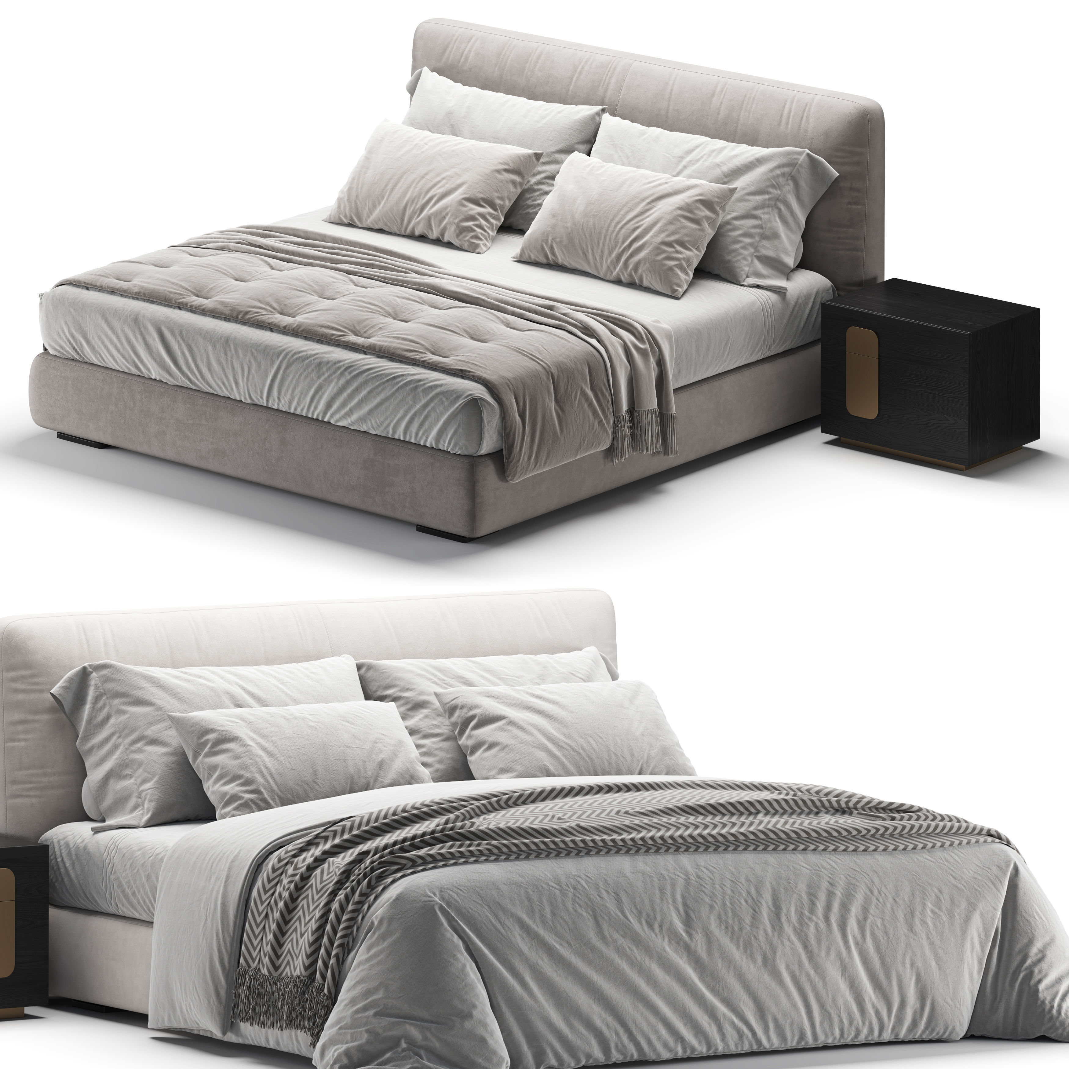 MyPlace Bed 3D model_1