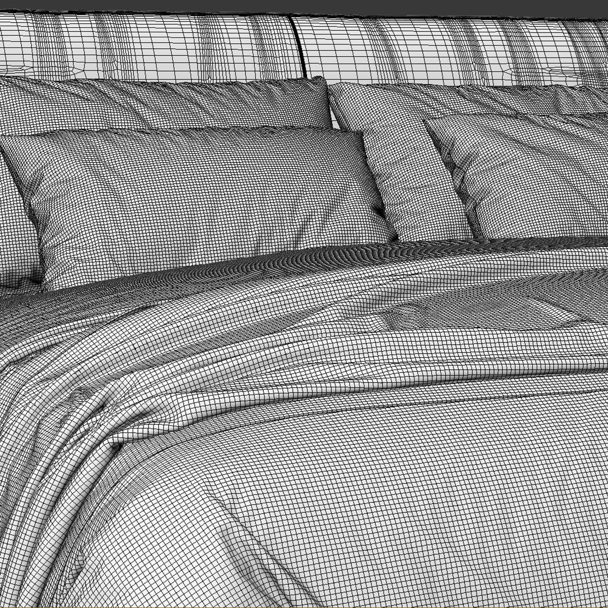 MyPlace Bed 3D model_4