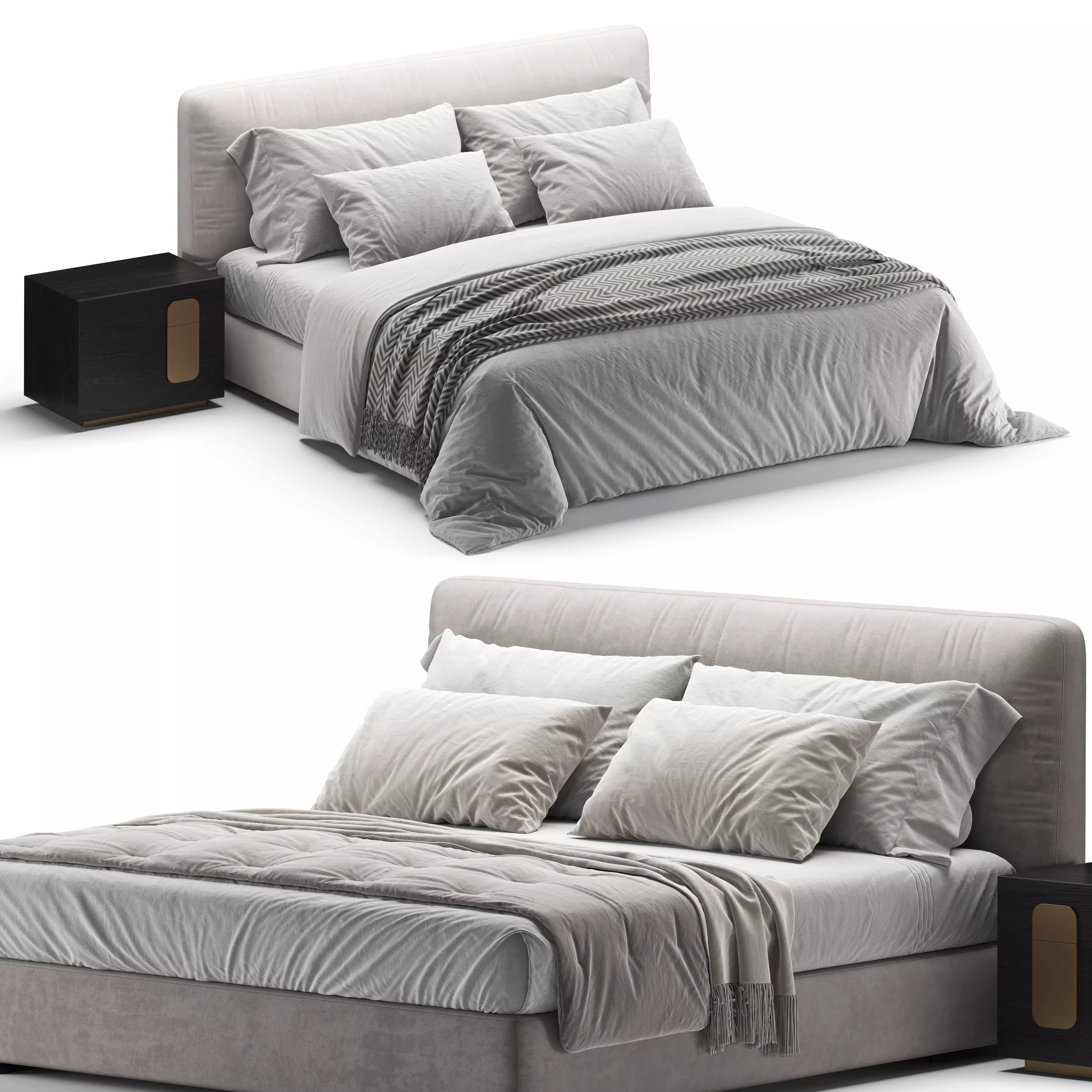 MyPlace Bed 3D model_0