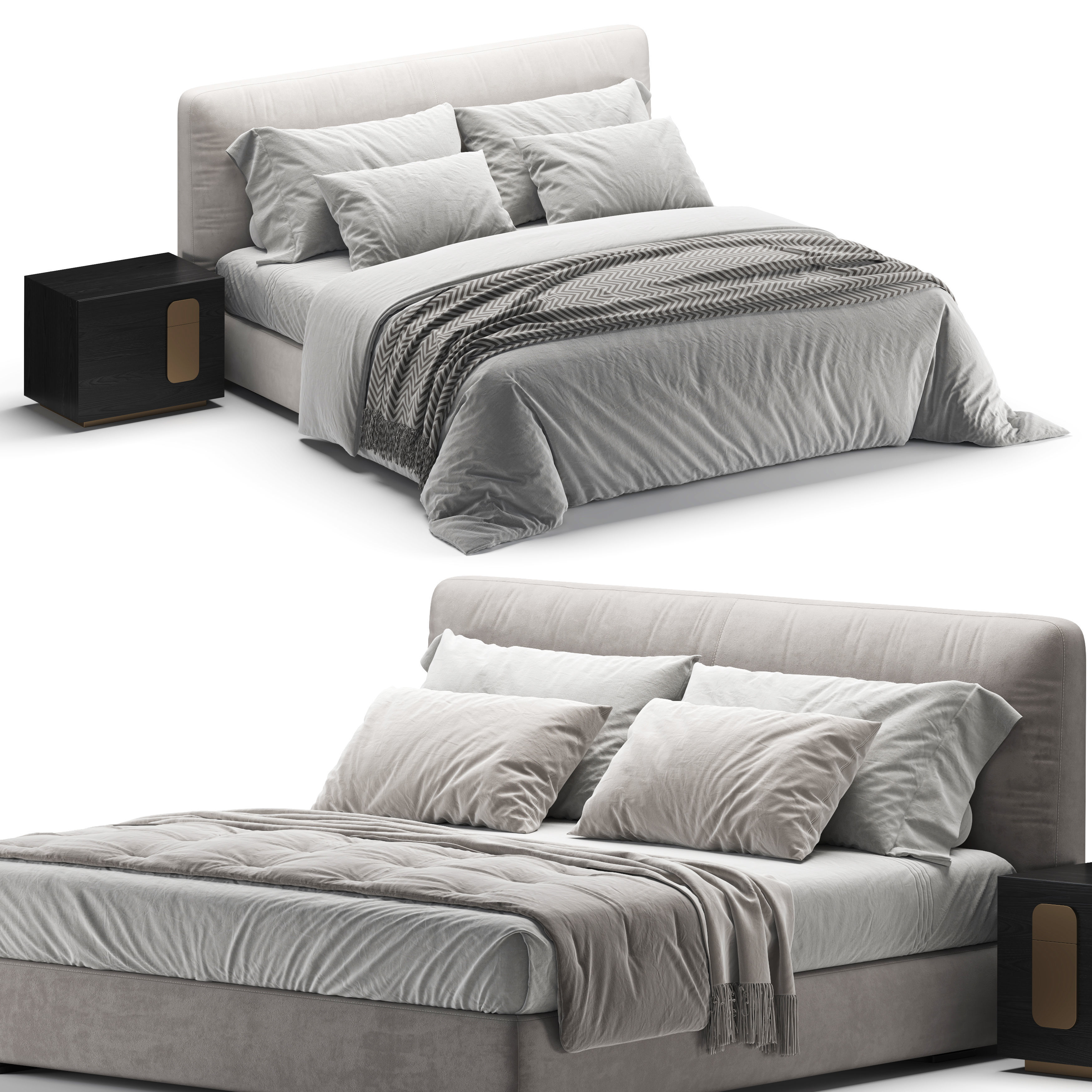 MyPlace Bed 3D model_2