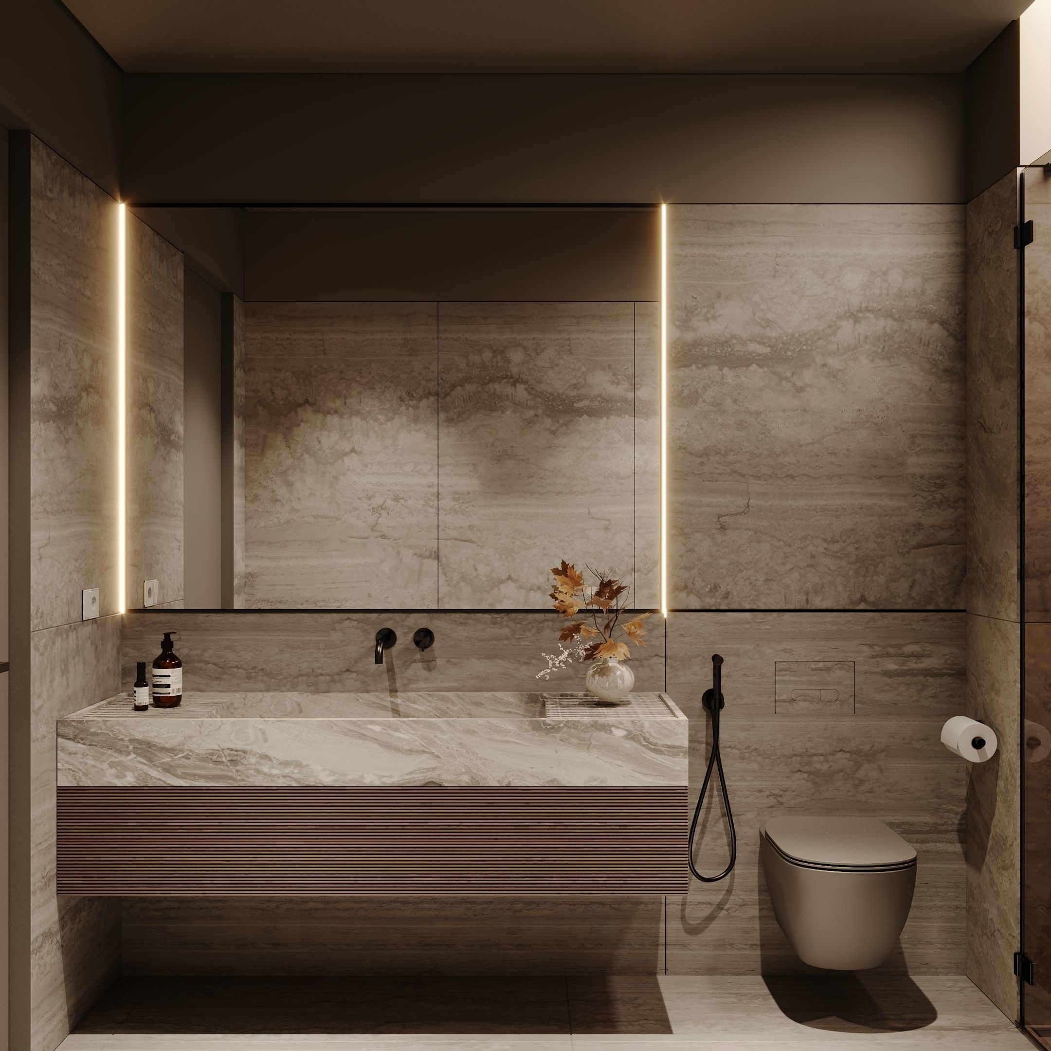 Bathroom Interior Design   3D model_1