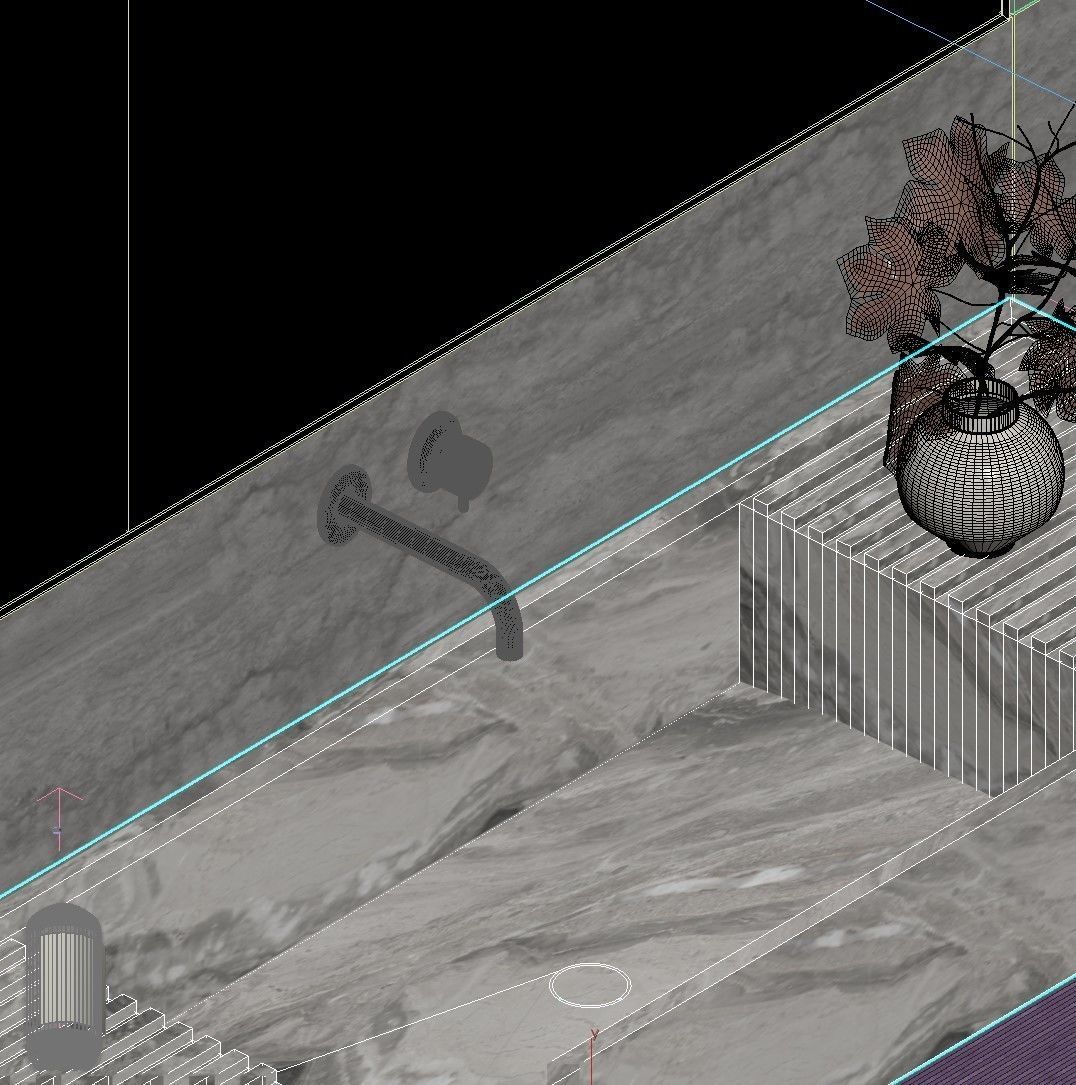 Bathroom Interior Design   3D model_6