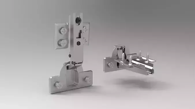 Cabinet hinge 3D model