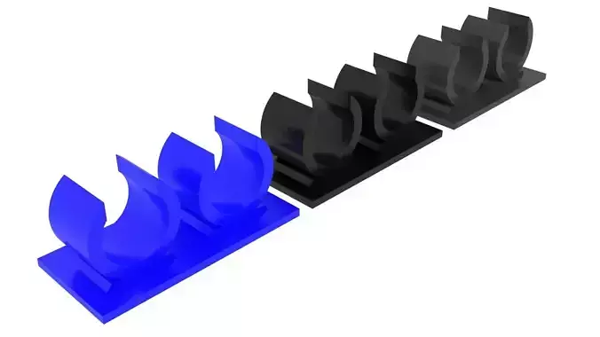 Lego Plate With Clips Open Double Set