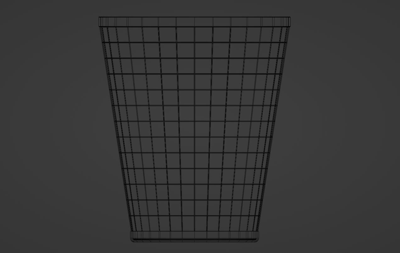 Trash Low-poly 3D model_10