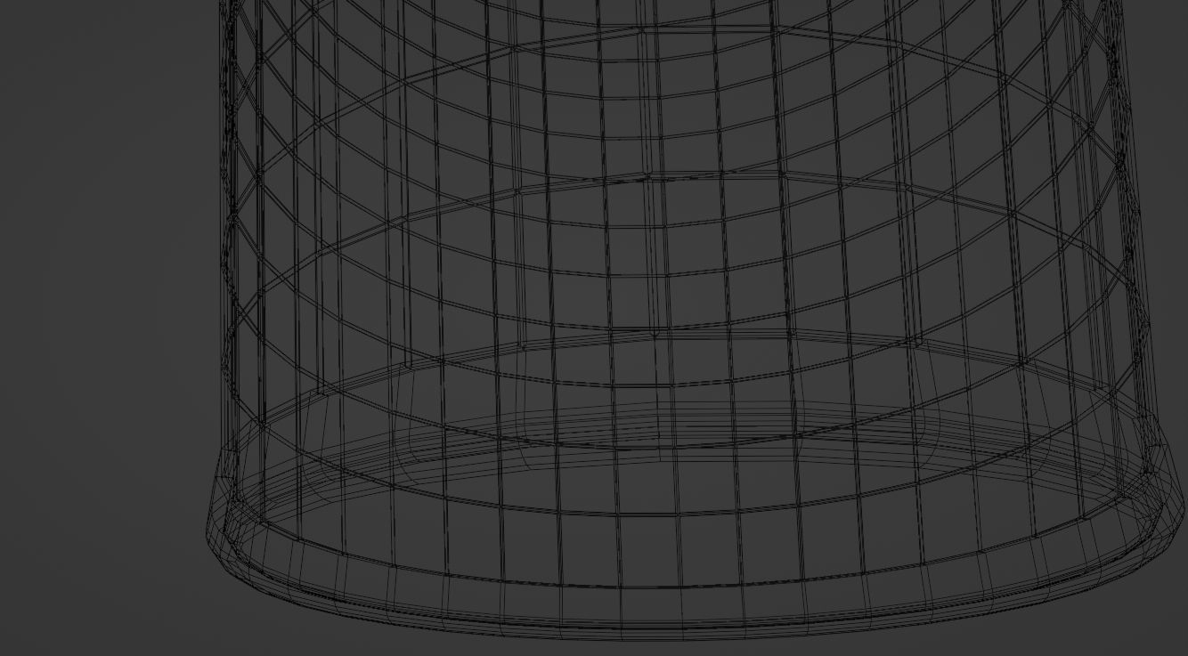 Trash Low-poly 3D model_12