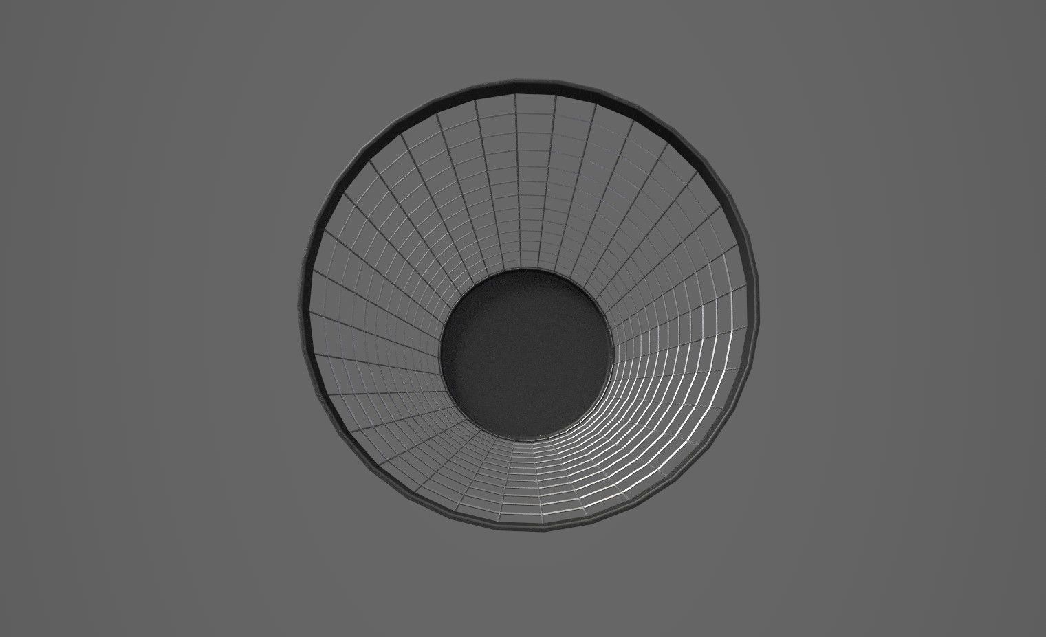 Trash Low-poly 3D model_5