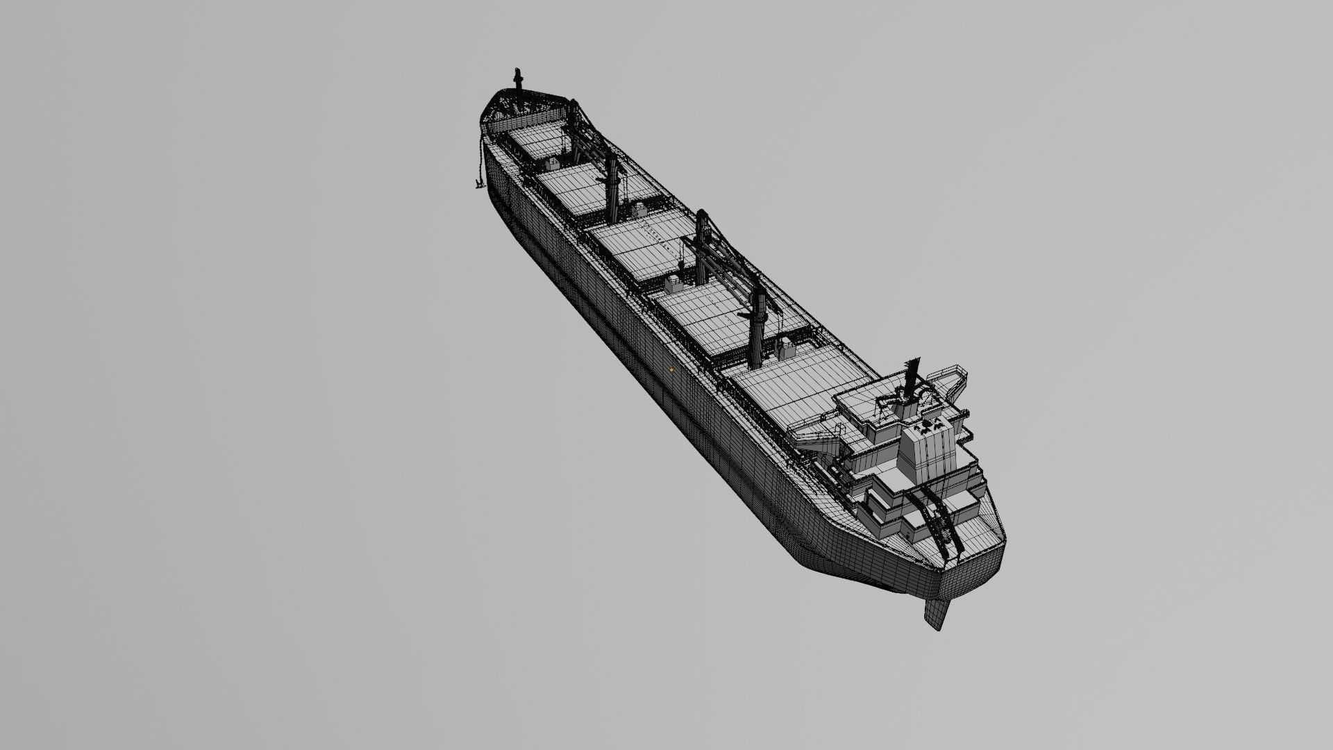 Bulk carrier SDARI Dolphin 64 3D model_23