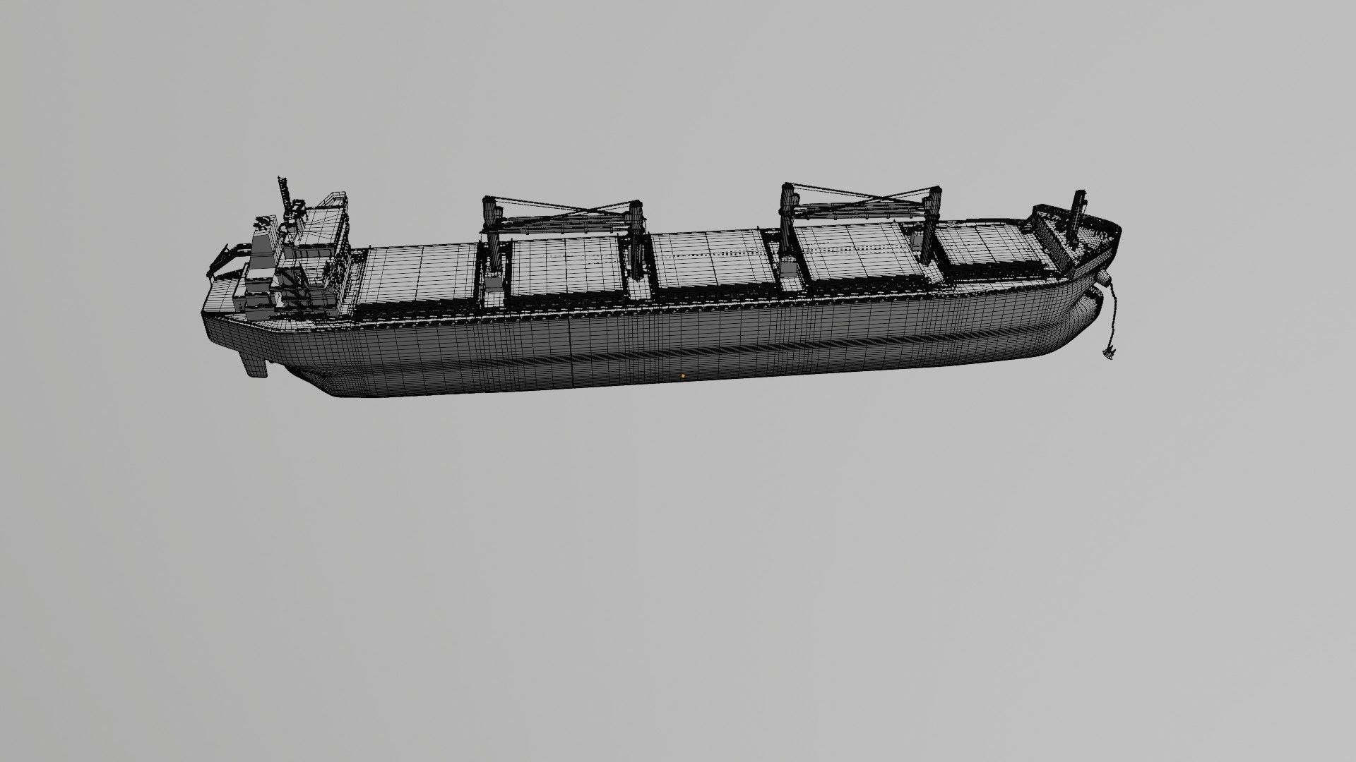 Bulk carrier SDARI Dolphin 64 3D model_24