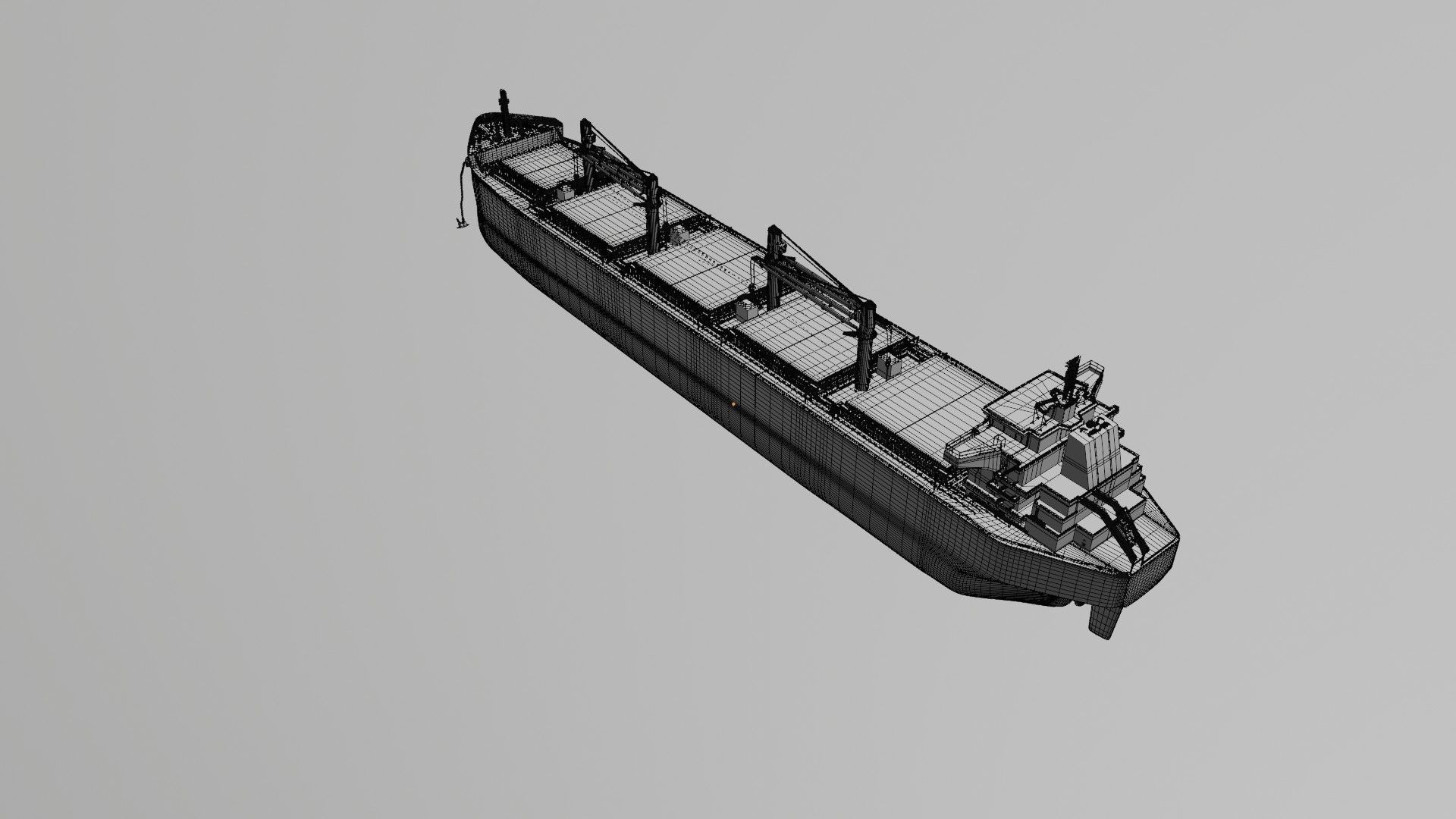 Bulk carrier SDARI Dolphin 64 3D model_22