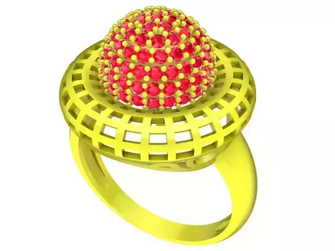 5764 vietnamese diamond women ring 