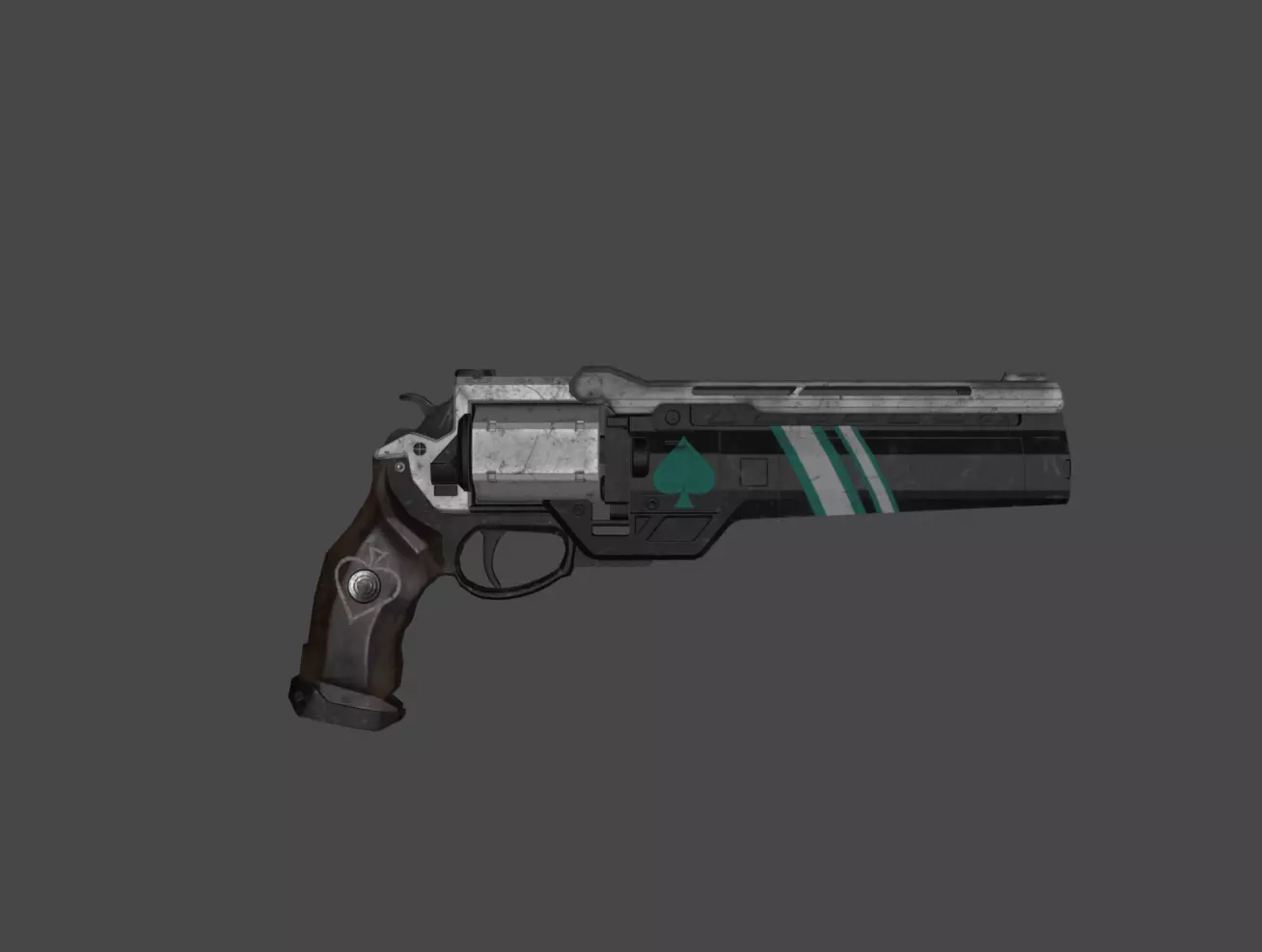 gun model 3D model_0