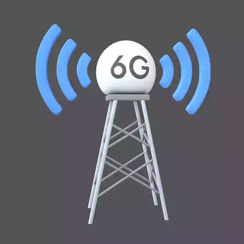 Signal Tower 6G Icon v1 001