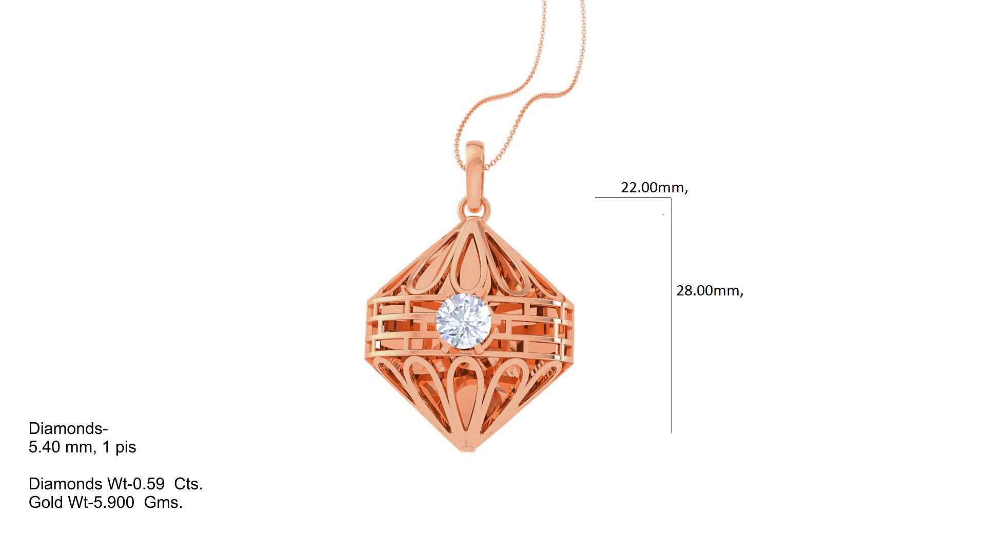 Ultra Vision wire mesh  solitaire diamond  pendant 3dm stl 3D print model_2
