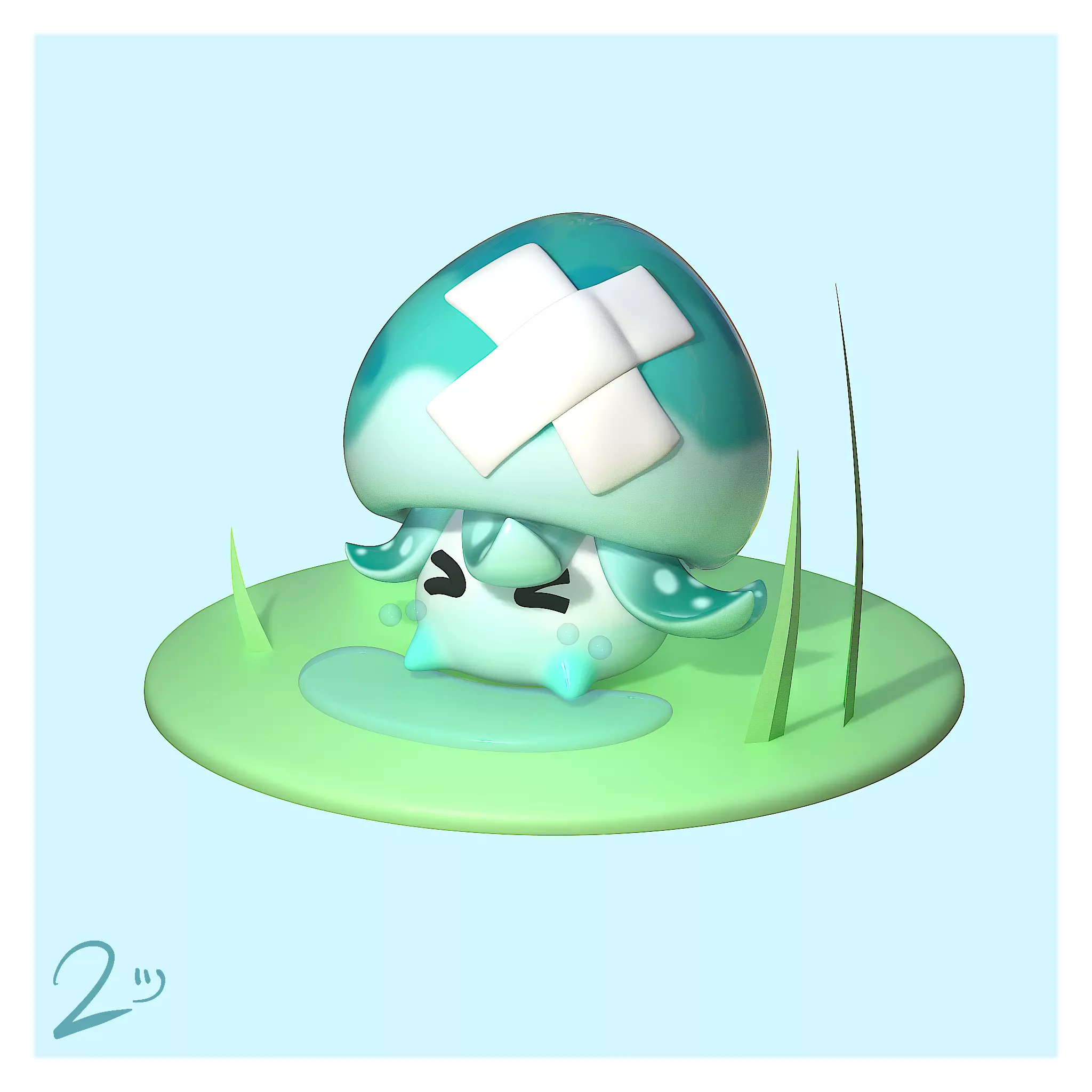 Floating Hydro Fungus - 3D Print 3D print model
