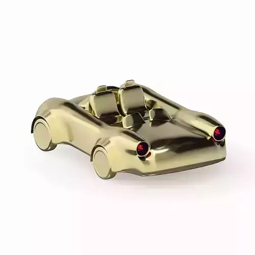 Keychain Cabriolet 3D print model