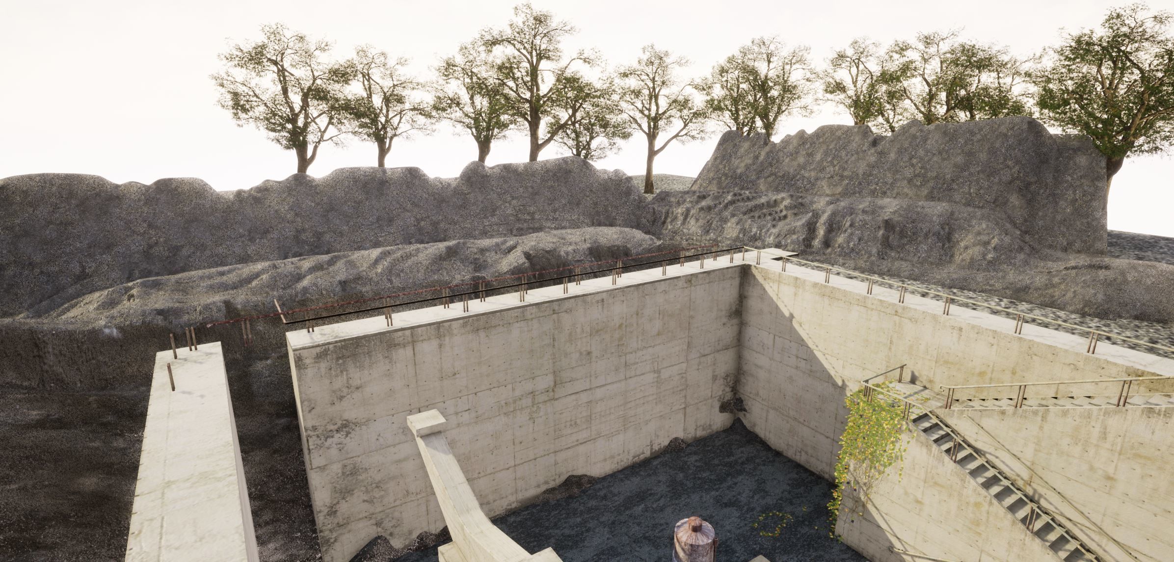 Abandoned factories 3D model_14