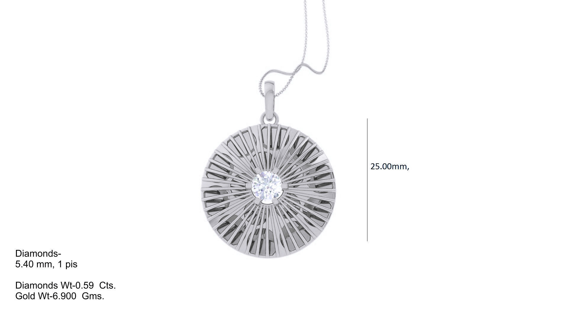 Ultra Vision wire mesh  solitaire diamond  pendant 3dm stl 3D print model_2