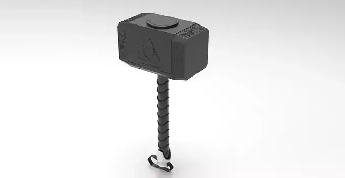Thor hammer 3D model