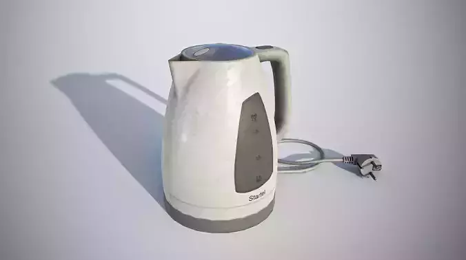 Kettle Low-poly 3D model