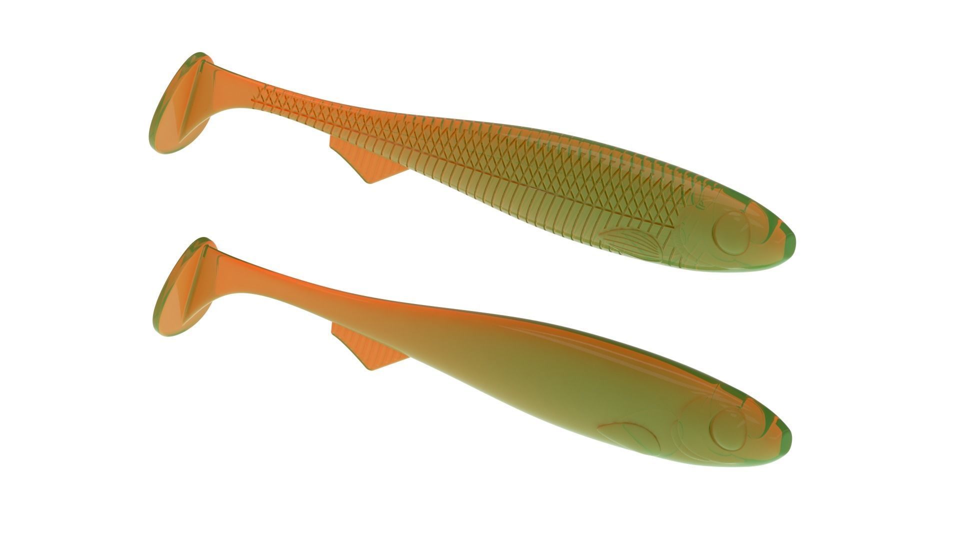 soft fishing lure v9 3D print model_9