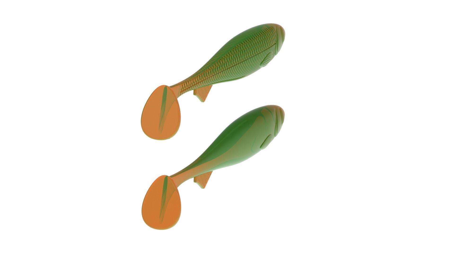 soft fishing lure v9 3D print model_5