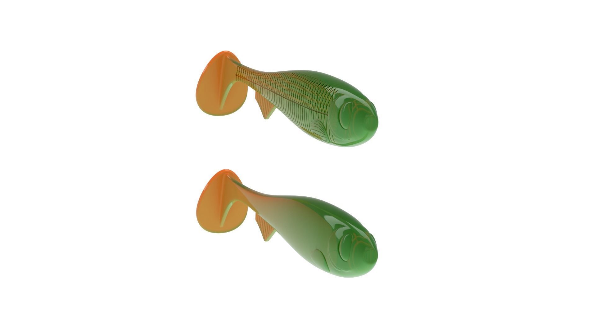 soft fishing lure v9 3D print model_8