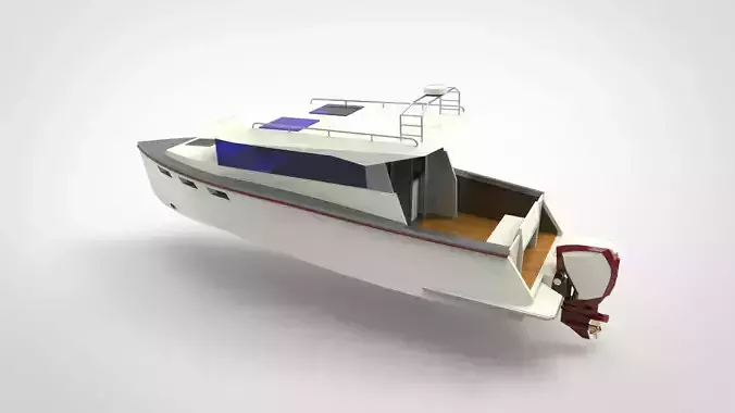 Minimalist Yacht