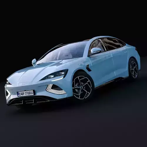 BYD Seal 2024 3D model