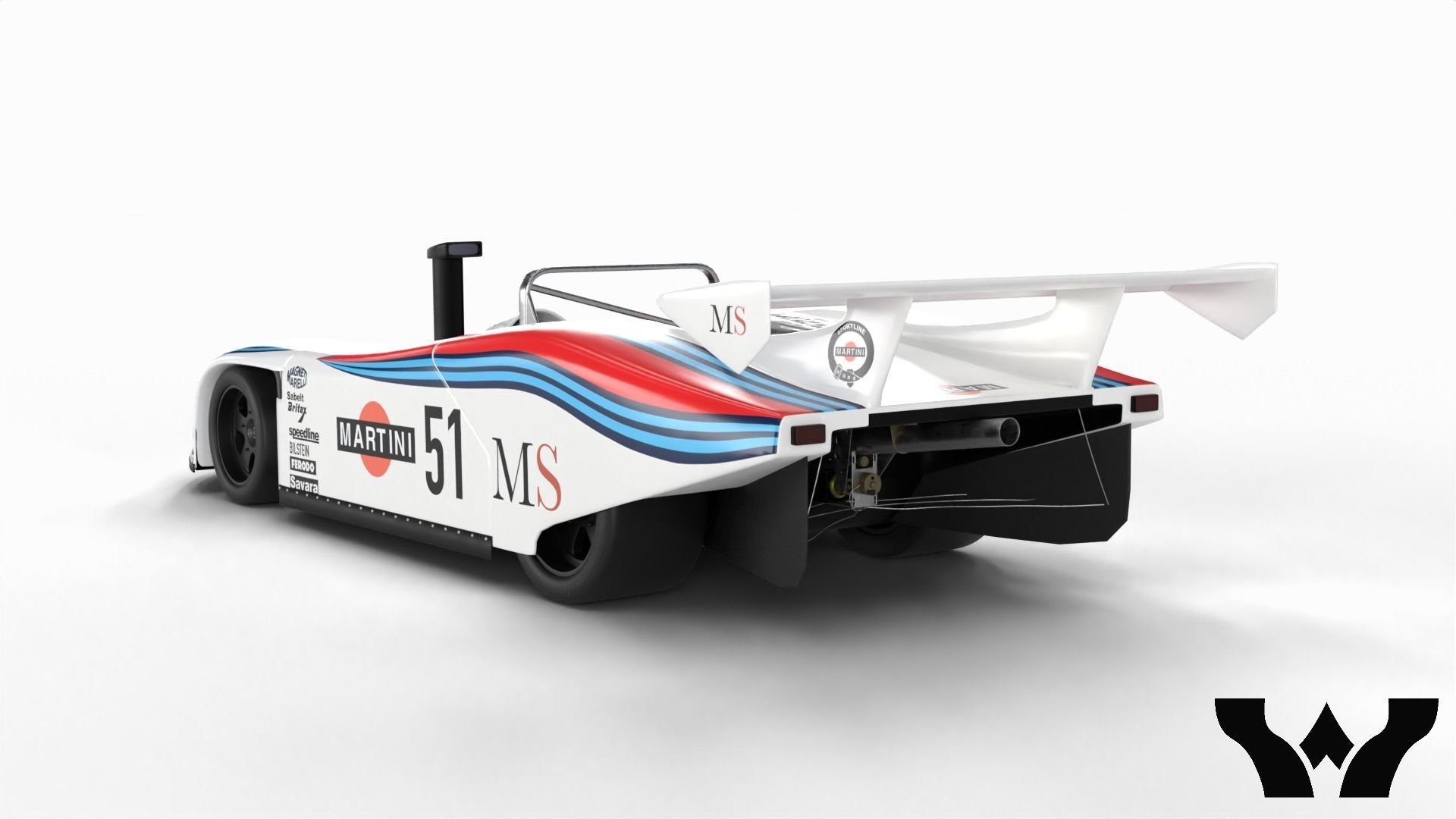 Lancia LC1  3D model_3