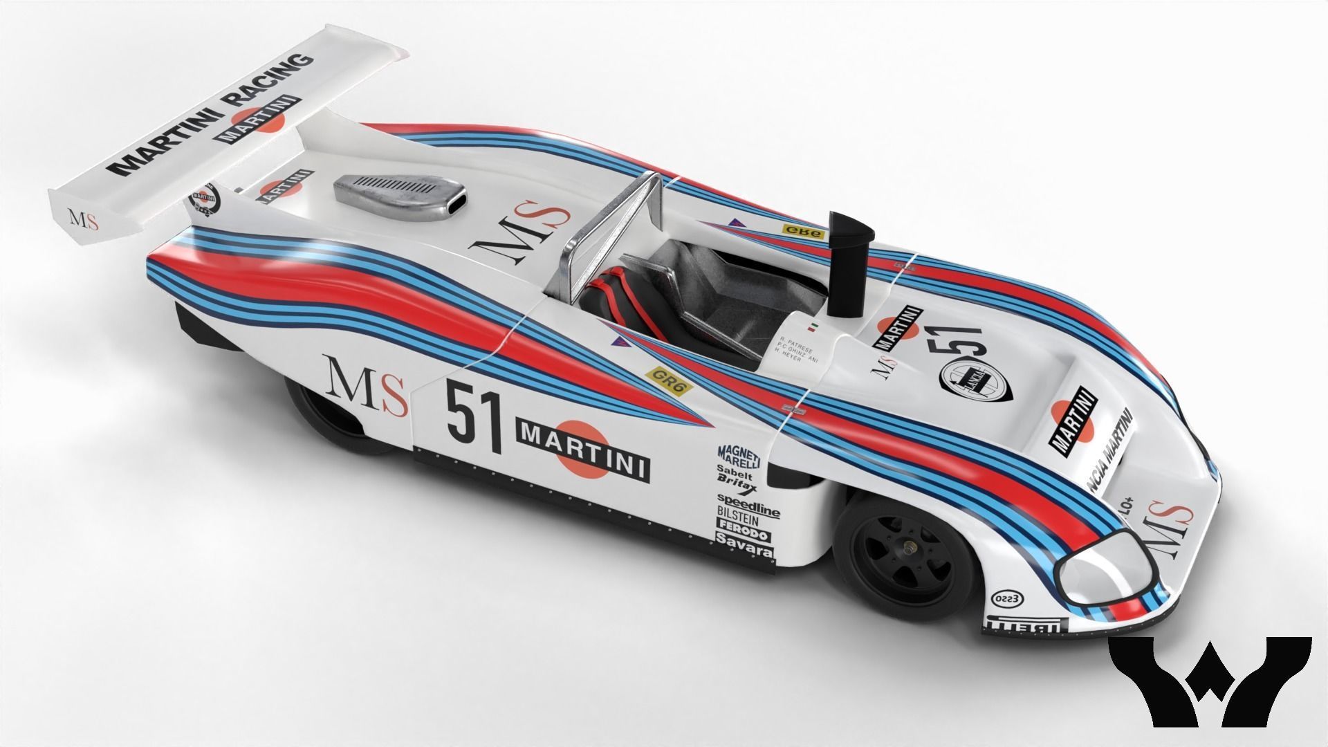 Lancia LC1  3D model_13