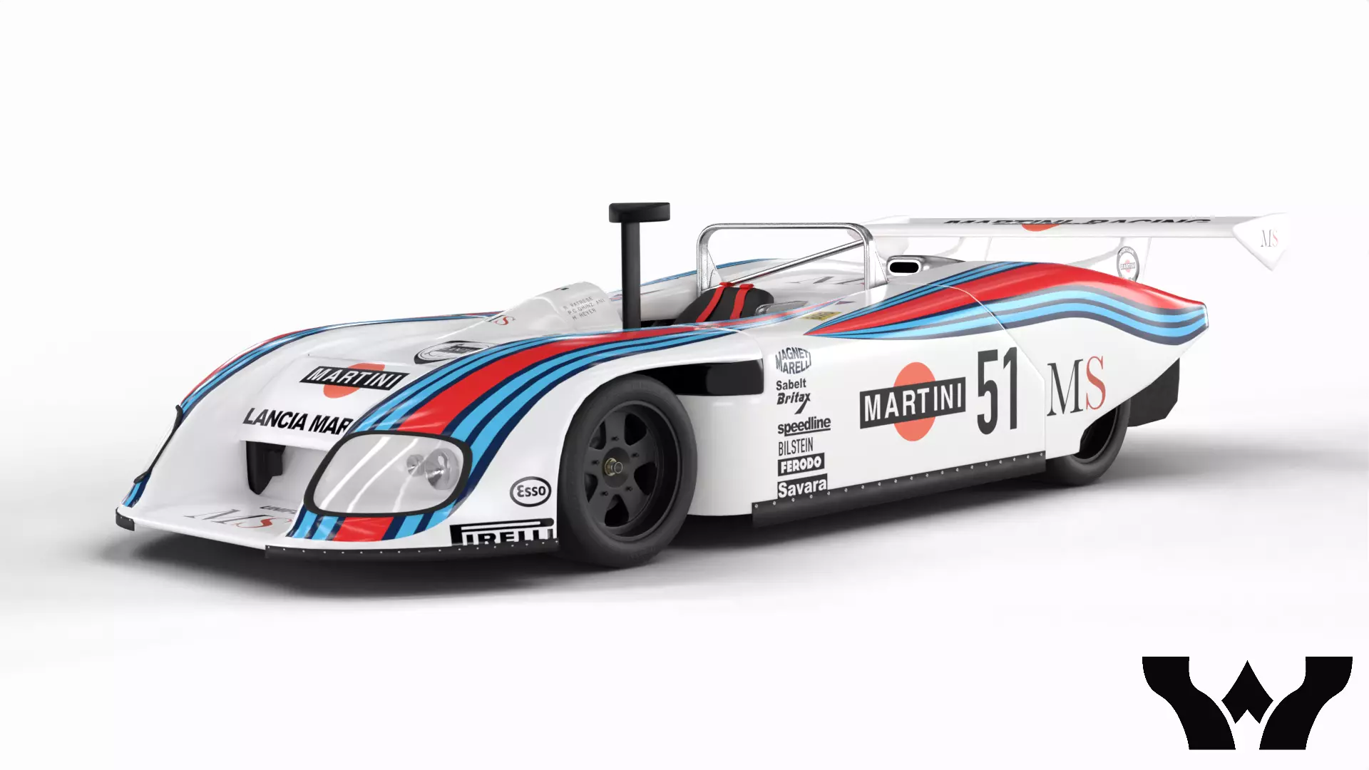 Lancia LC1  3D model_0