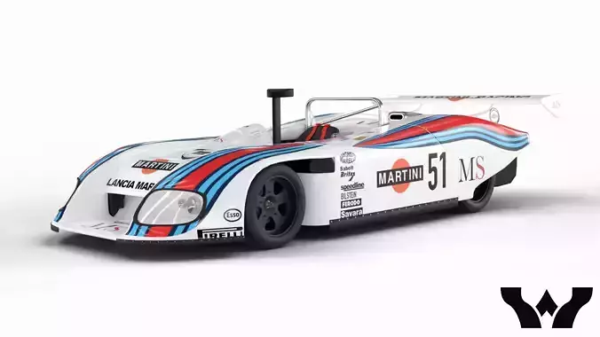 Lancia LC1  3D model
