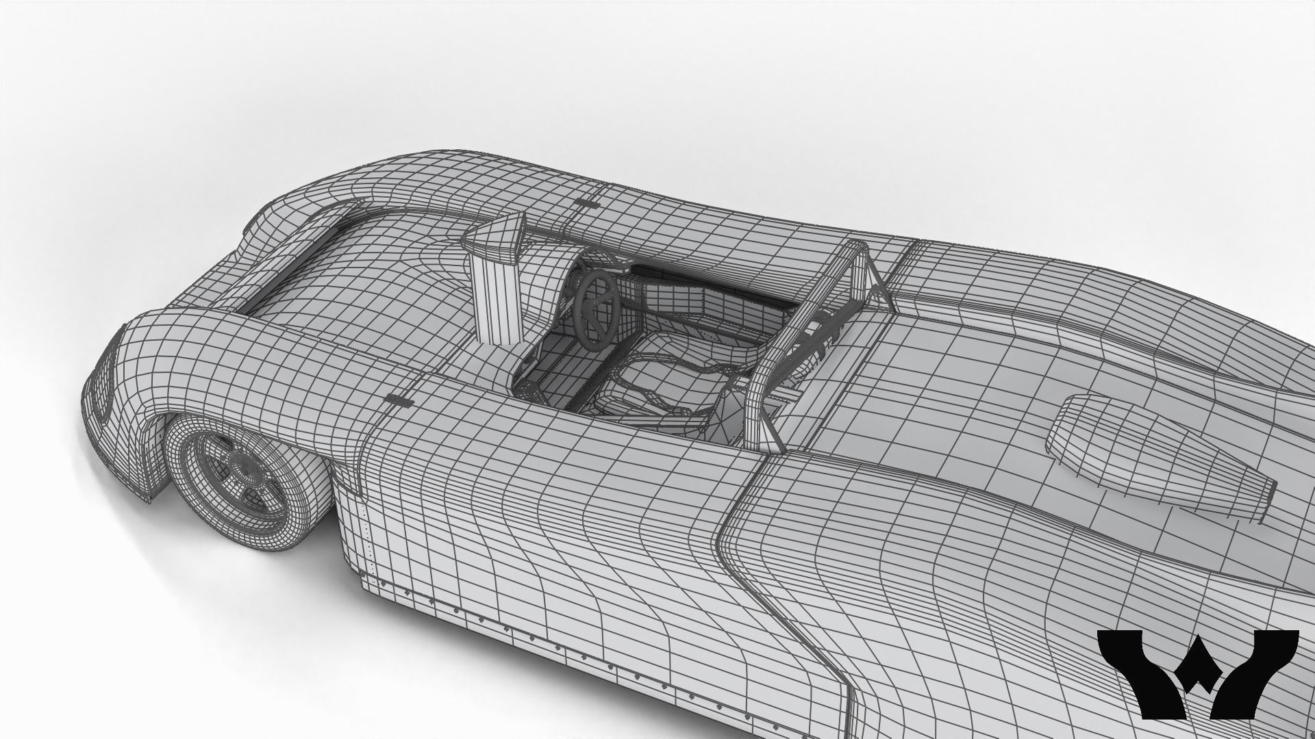 Lancia LC1  3D model_39