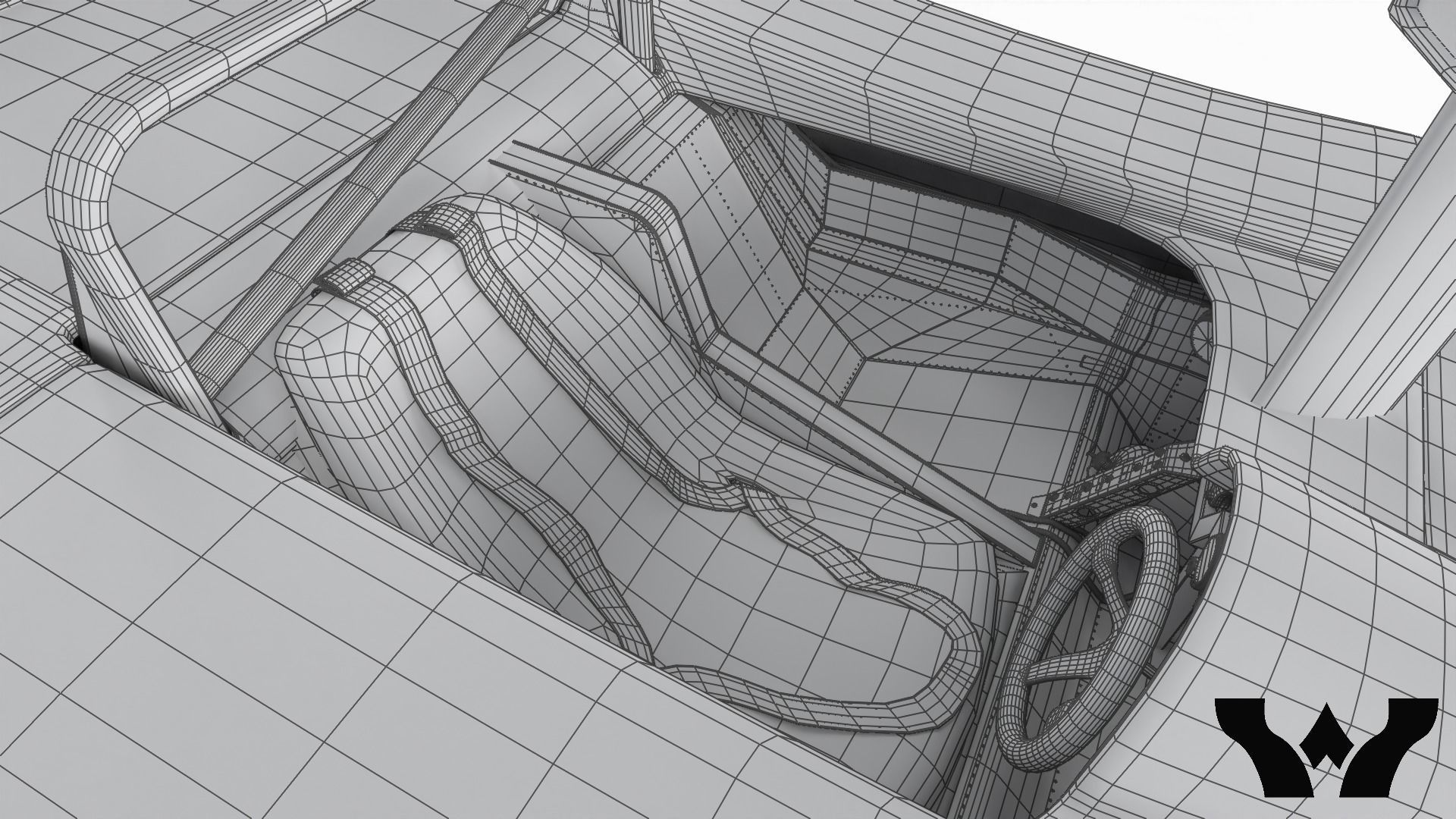 Lancia LC1  3D model_50