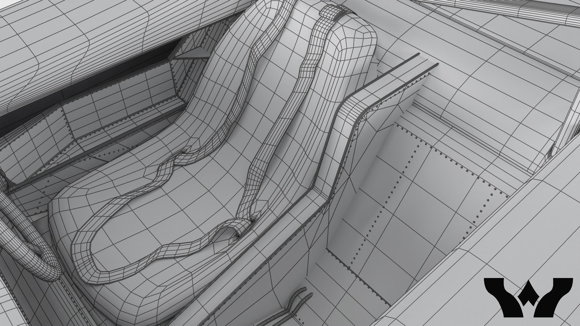 Lancia LC1  3D model_47