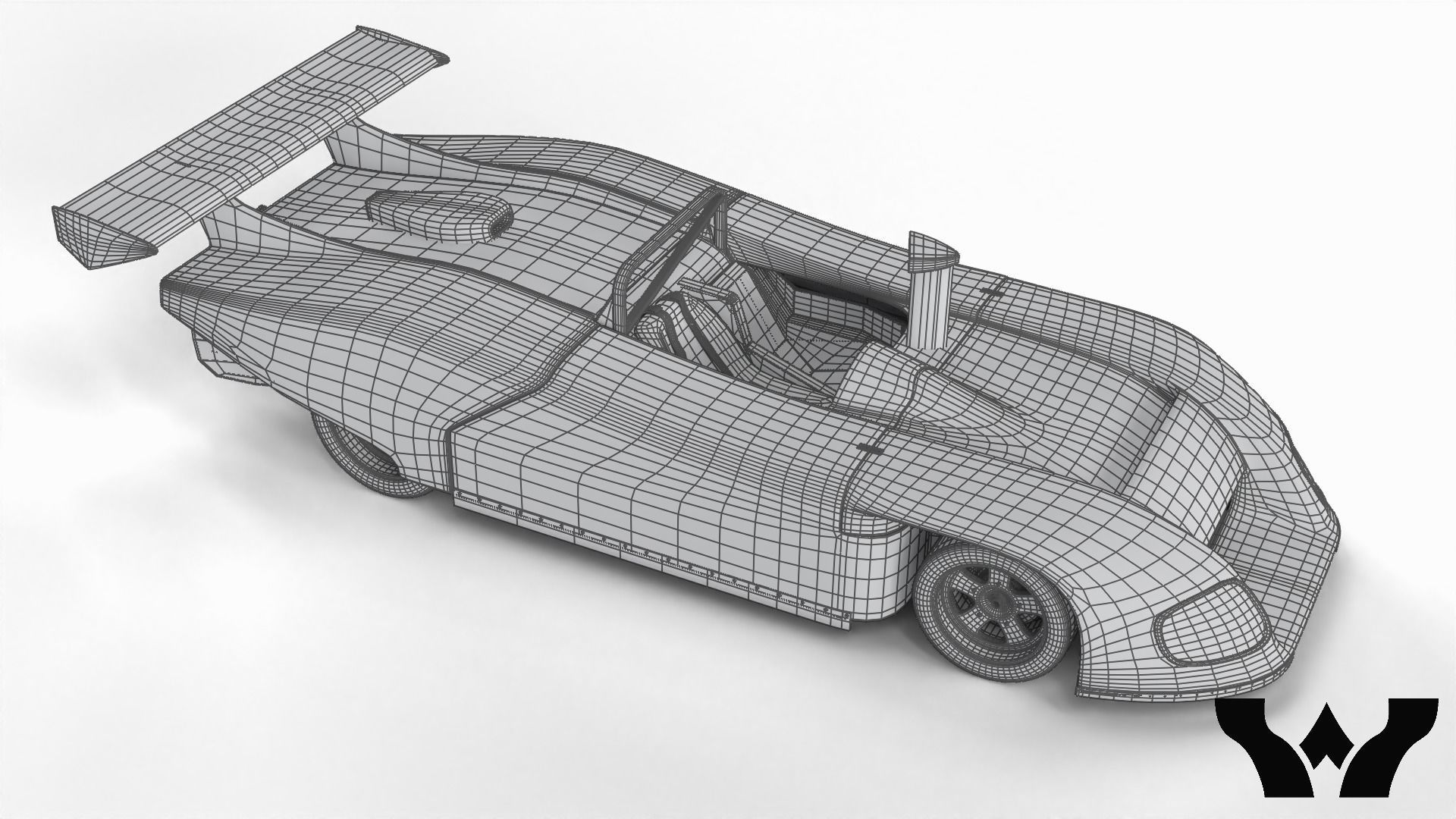 Lancia LC1  3D model_38