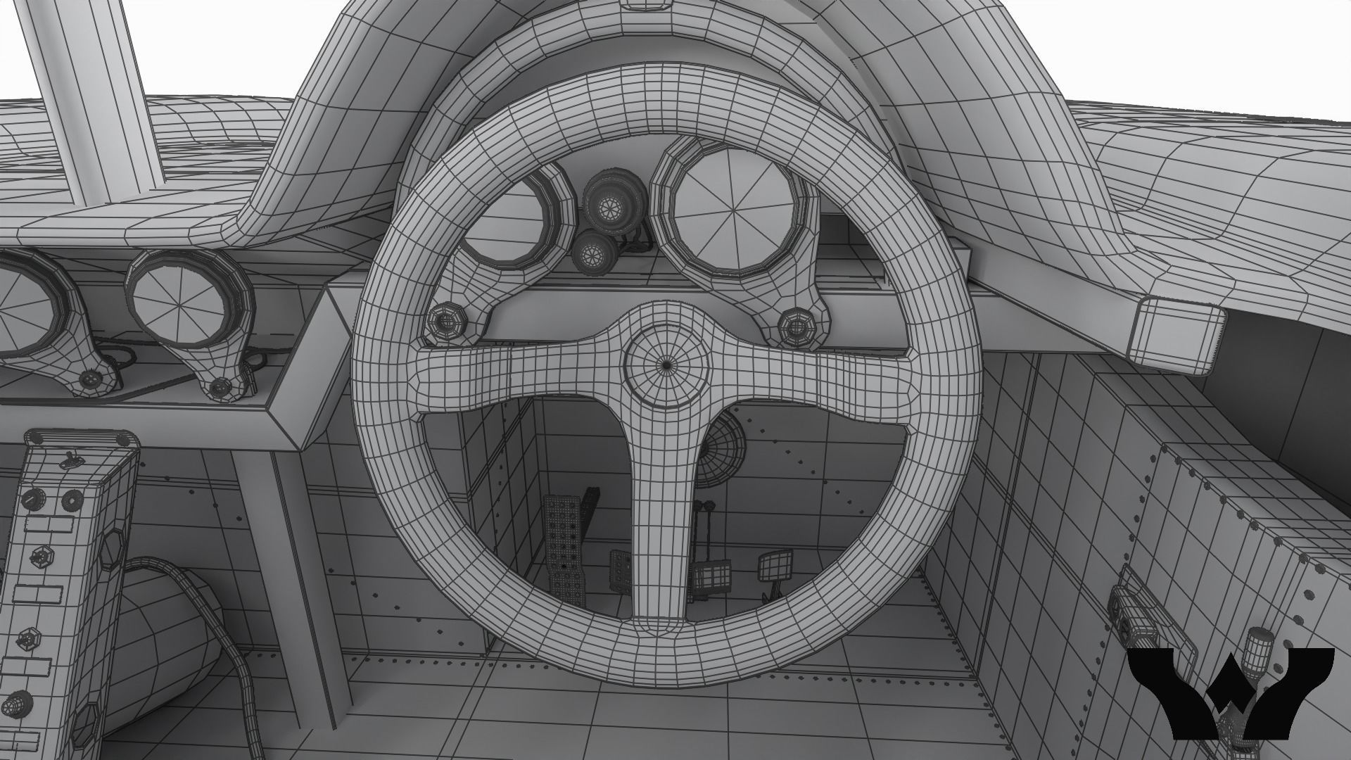 Lancia LC1  3D model_49