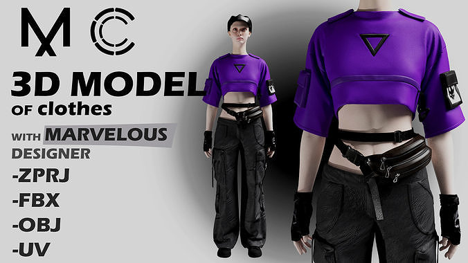 clothes 3D model