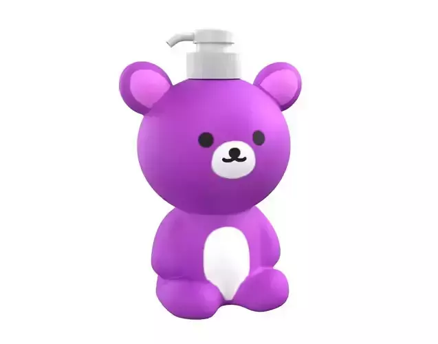 Bear Liquid Soap Dispenser Pink