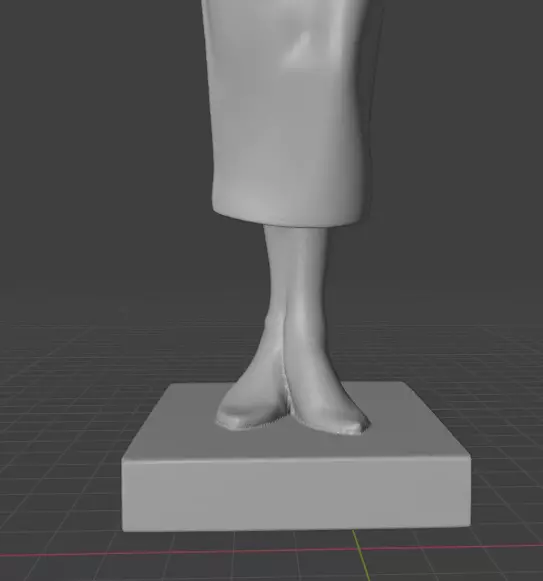Audrey Hepburn 3D print model_10