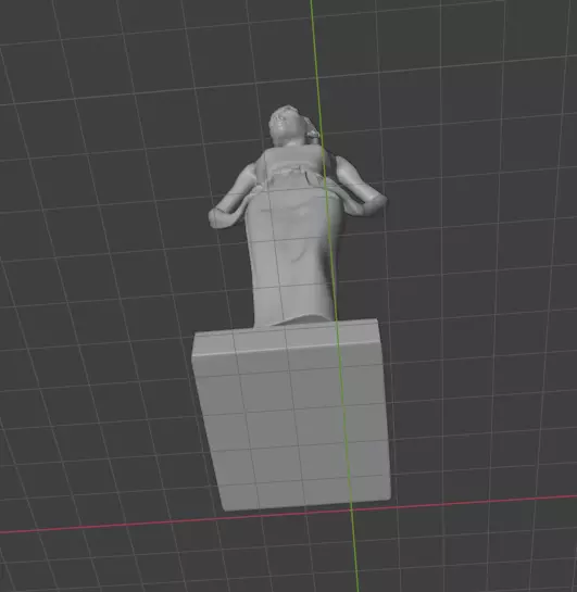 Audrey Hepburn 3D print model_11