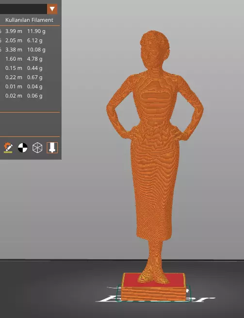 Audrey Hepburn 3D print model_22