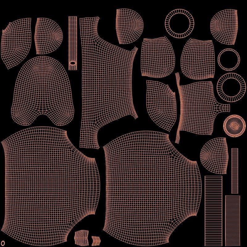 Bear Liquid Soap Dispenser Red 3D model_21