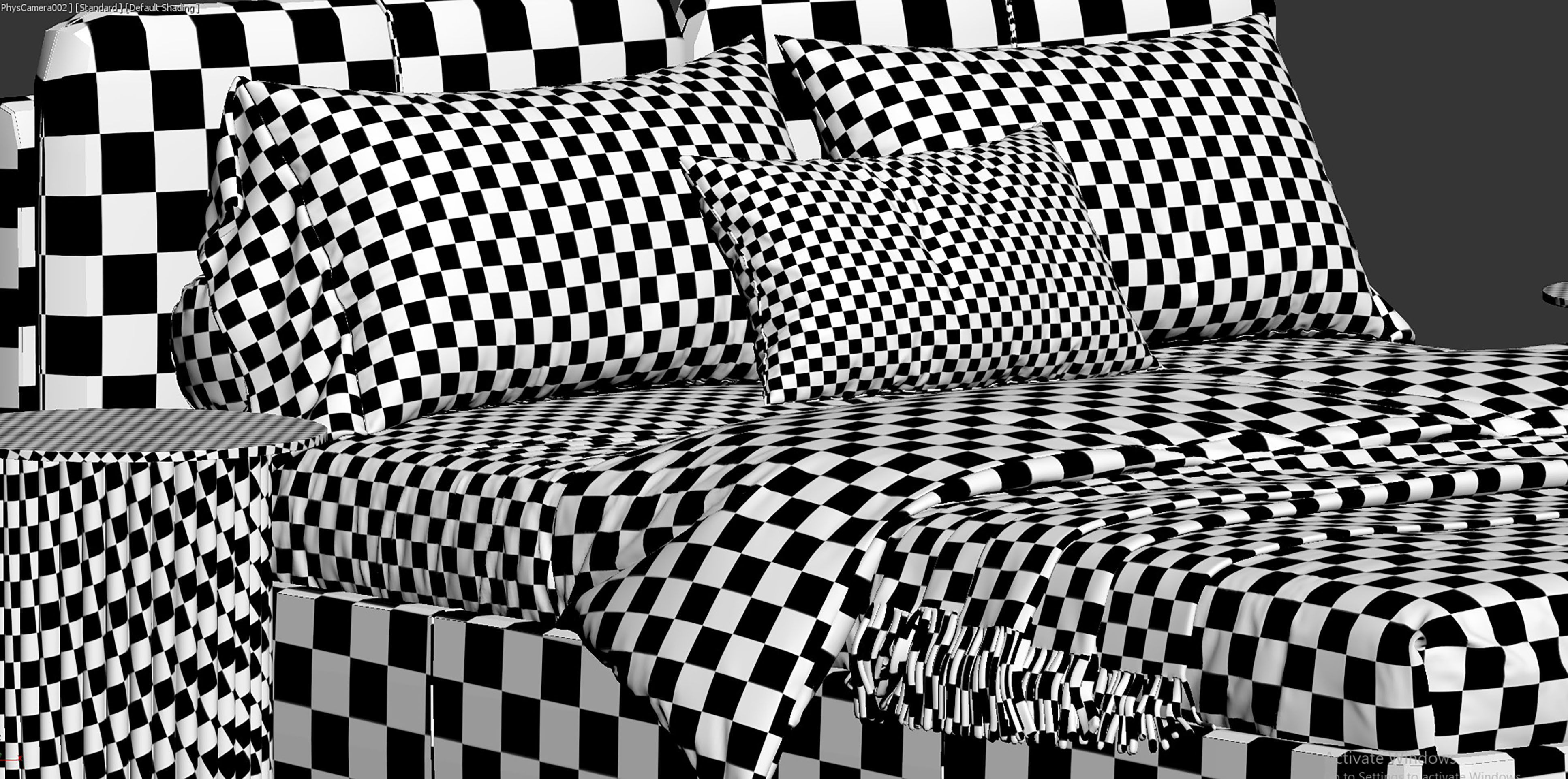 LETTO Lulu Bed 3D model_16