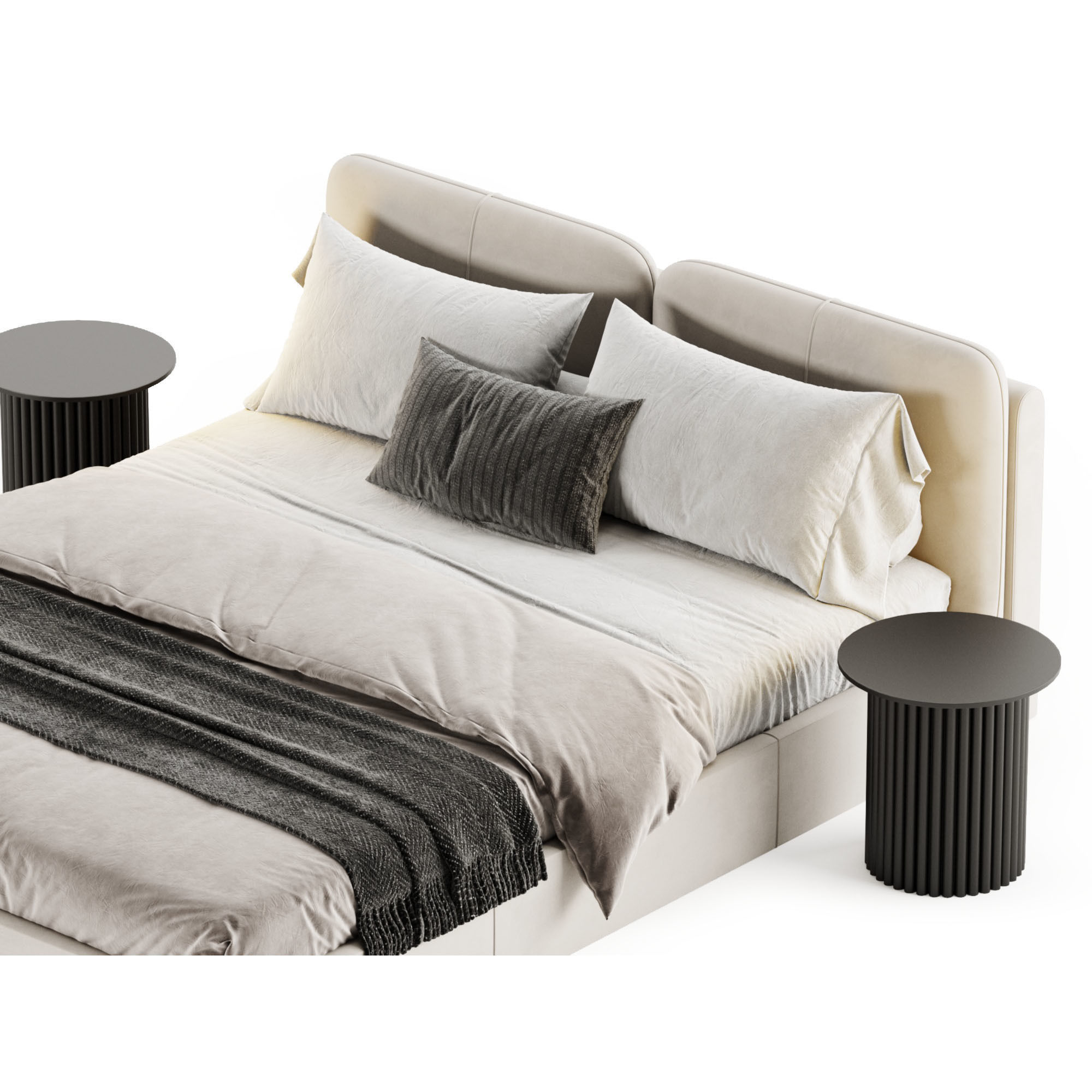 LETTO Lulu Bed 3D model_10