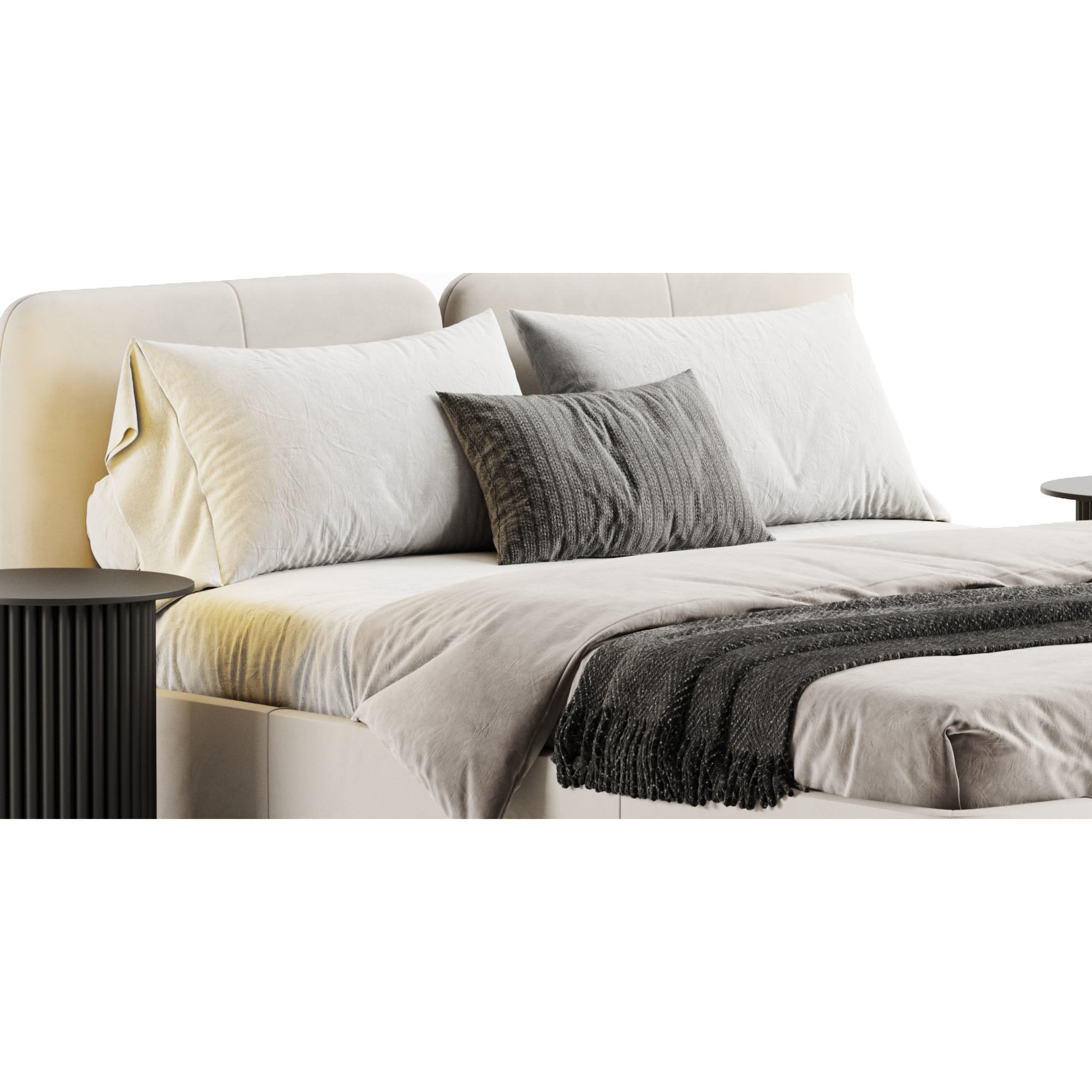 LETTO Lulu Bed 3D model_8