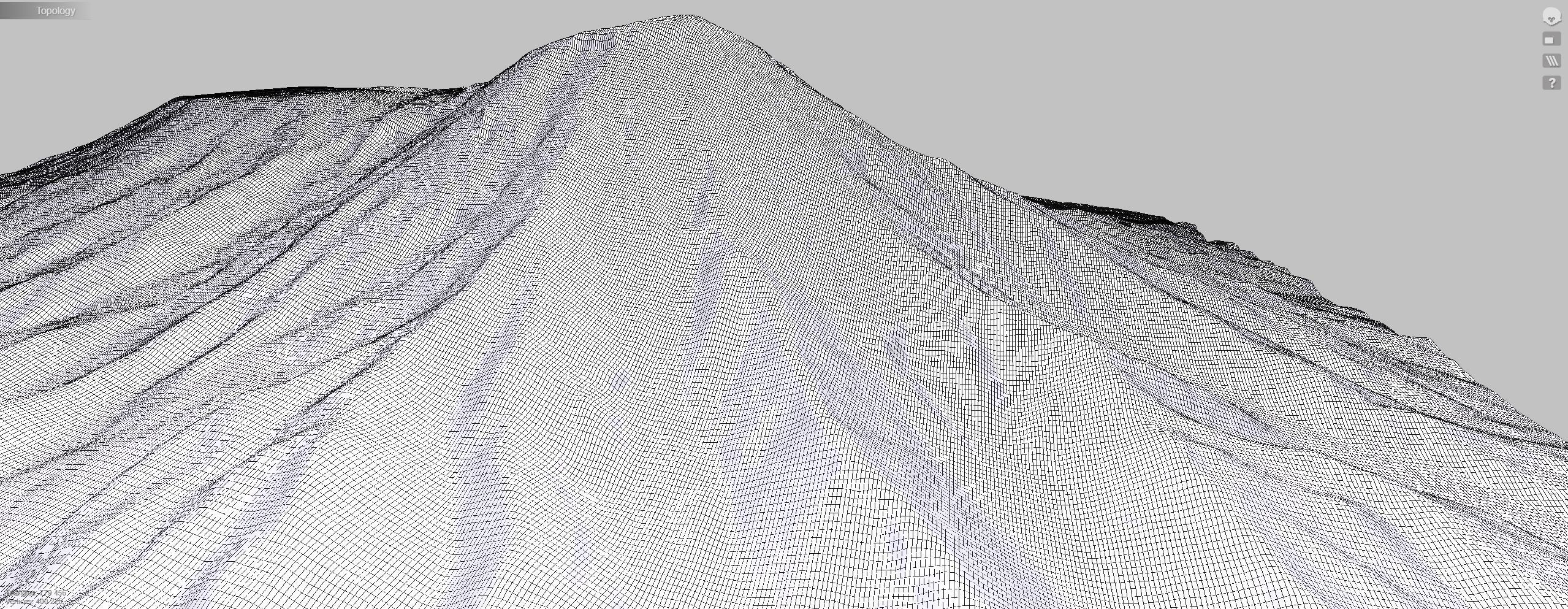 Volcano Tolbachik Kamchatka 3D model_9